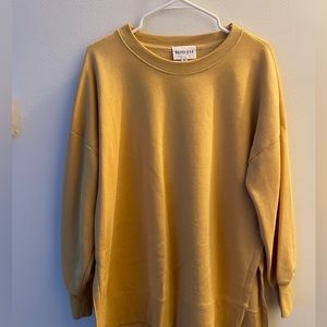 Olive+Oak Mustard Yellow Pullover